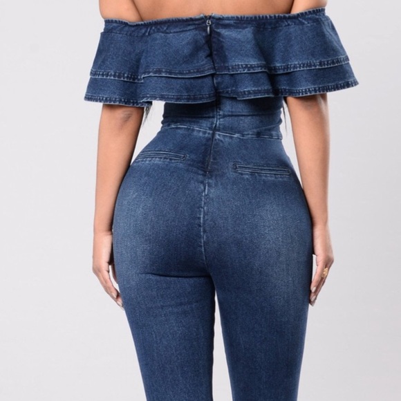 Jean jumpsuit - Picture 3 of 3